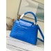 Louis Vuitton Capucines MM Bag In Crocodile-embossed Leather N96114