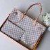 Louis Vuitton Neverfull MM Bag In Damier Azur Canvas N41605