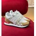 Louis Vuitton Women's Run Away Sneakers in Damier Azur with Leather