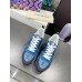 Louis Vuitton Women's Run Away Sneakers In Blue Monogram Denim