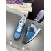 Louis Vuitton Women's Run Away Sneakers In Blue Monogram Denim