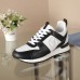 Louis Vuitton Women's Run Away Sneakers In Black/White Leather
