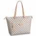 Louis Vuitton Iena MM Bag In Damier Azur Canvas N44040
