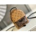 Louis Vuitton Palm Springs Mini Backpack In Monogram Reverse Canvas M44872