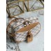 Louis Vuitton Mini Deauville Bag In Damier Azur Canvas N50048