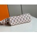 Louis Vuitton Damier Azur Croisette Bag With Braided Strap N50053