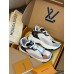 Louis Vuitton Women's Run 55 Sneakers In White Technical Materials