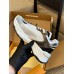 Louis Vuitton Women's Run 55 Sneakers In White Technical Materials