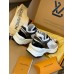 Louis Vuitton Women's Run 55 Sneakers In White Technical Materials