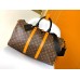 Louis Vuitton Keepall Bandouliere 45 Bag in Monogram Macassar Canvas M46703