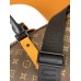 Louis Vuitton Keepall Bandouliere 55 Bag in Monogram Macassar Canvas M46702