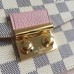 Louis Vuitton Croisette Chain Wallet In Damier Azur Canvas N60357