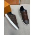 Louis Vuitton Men's Luxembourg Sneakers in Monogram Canvas