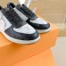 Louis Vuitton Men's Rivoli Sneakers In Tri-color Monogram Canvas