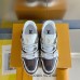 Louis Vuitton Men's LV Trainer Sneakers in Bicolor Damier Canvas