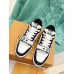 Louis Vuitton Men's LV Trainer Sneakers in Black Denim with Mesh