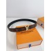 Louis Vuitton LV Initiales 30MM Reversible Belt in Monogram Canvas M0565V