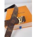 Louis Vuitton LV Initiales 30MM Reversible Belt in Monogram Canvas M0565V