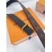 Louis Vuitton LV Initiales 30MM Reversible Belt in Monogram Canvas M0565V