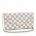 Louis Vuitton Pochette Felicie Bag In Damier Azur Canvas N63106