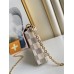 Louis Vuitton Pochette Felicie Bag In Damier Azur Canvas N63106