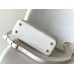 Louis Vuitton Capucines Mini Bag in White Taurillon Leather M23456
