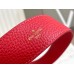 Louis Vuitton Capucines Mini Bag in Red Taurillon Leather M56845