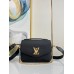 Louis Vuitton Oxford Lockme Bag in Black Leather M22735