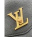 Louis Vuitton Oxford Lockme Bag in Black Leather M22735