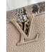 Louis Vuitton Capucines Mini Bag with Python Leather N81258