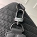 Louis Vuitton Pilot Slingbag in Black LV Aerogram Leather M23736