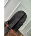 Louis Vuitton Pilot Slingbag in Black LV Aerogram Leather M23736