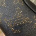 Louis Vuitton Bagatelle Bag in Leather with Studs M46735