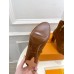 Louis Vuitton Silhouette Ankle Boots in Brown Suede Leather