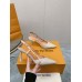 Louis Vuitton Blossom Slingback Pumps 75mm in Cream Patent Leather