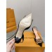 Louis Vuitton Blossom Slingback Pumps 75mm with Hairy Bow
