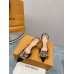 Louis Vuitton Blossom Slingback Pumps 75mm with Hairy Bow