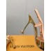 Louis Vuitton Blossom Slingback Pumps 95mm in Gold Leather