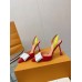 Louis Vuitton Blossom Slingback Pumps 95mm with Patent Leather Bow