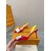 Louis Vuitton Blossom Slingback Pumps 75mm with Patent Leather Bow