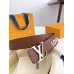 Louis Vuitton LV Initials 40mm Reversible Belt in Epi Leather M8271U