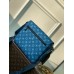 Louis Vuitton District PM Bag in Blue Monogram Canvas M23785