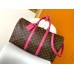 Louis Vuitton Keepall Bandouliere 50 Bag in Monogram Macassar Canvas M46773