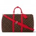 Louis Vuitton Keepall Bandouliere 50 Bag in Monogram Macassar Canvas M46769