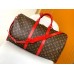 Louis Vuitton Keepall Bandouliere 50 Bag in Monogram Macassar Canvas M46769