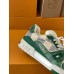Louis Vuitton Men's LV Trainer Sneakers in Green Damier Canvas
