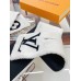 Louis Vuitton White/Black Shearling Tuffetage Scarf M77054