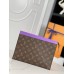 Louis Vuitton Pochette Voyage MM in Monogram Macassar Canvas M82859
