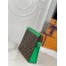 Louis Vuitton Pochette Voyage MM in Monogram Macassar Canvas M82854
