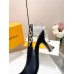Louis Vuitton Sparkle Slingback Pumps 65mm in Black Leather